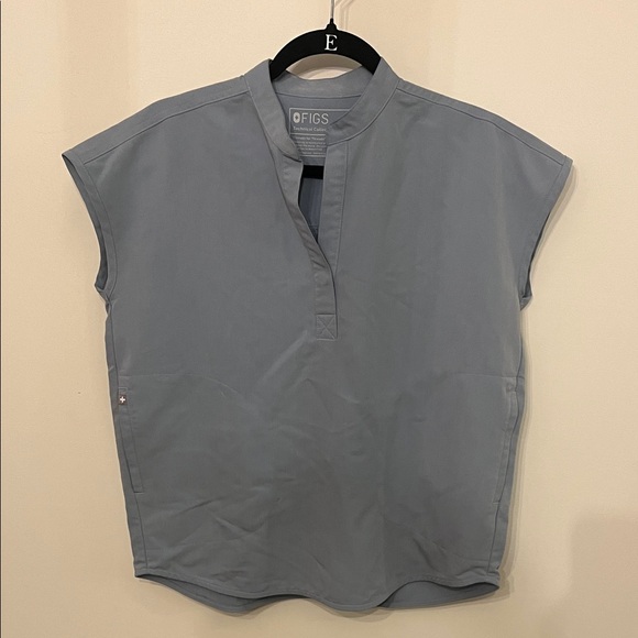 Figs Tops - Figs Women's Soft Blue